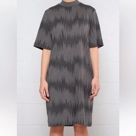 Cheap Monday Smash Lightning Grey Cotton Dress - Picture 1 of 14
